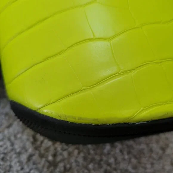 Used - Hella Heels Limited Edition Snapped - Black/Neon US 9 / EU 40 - Picture 10 of 12